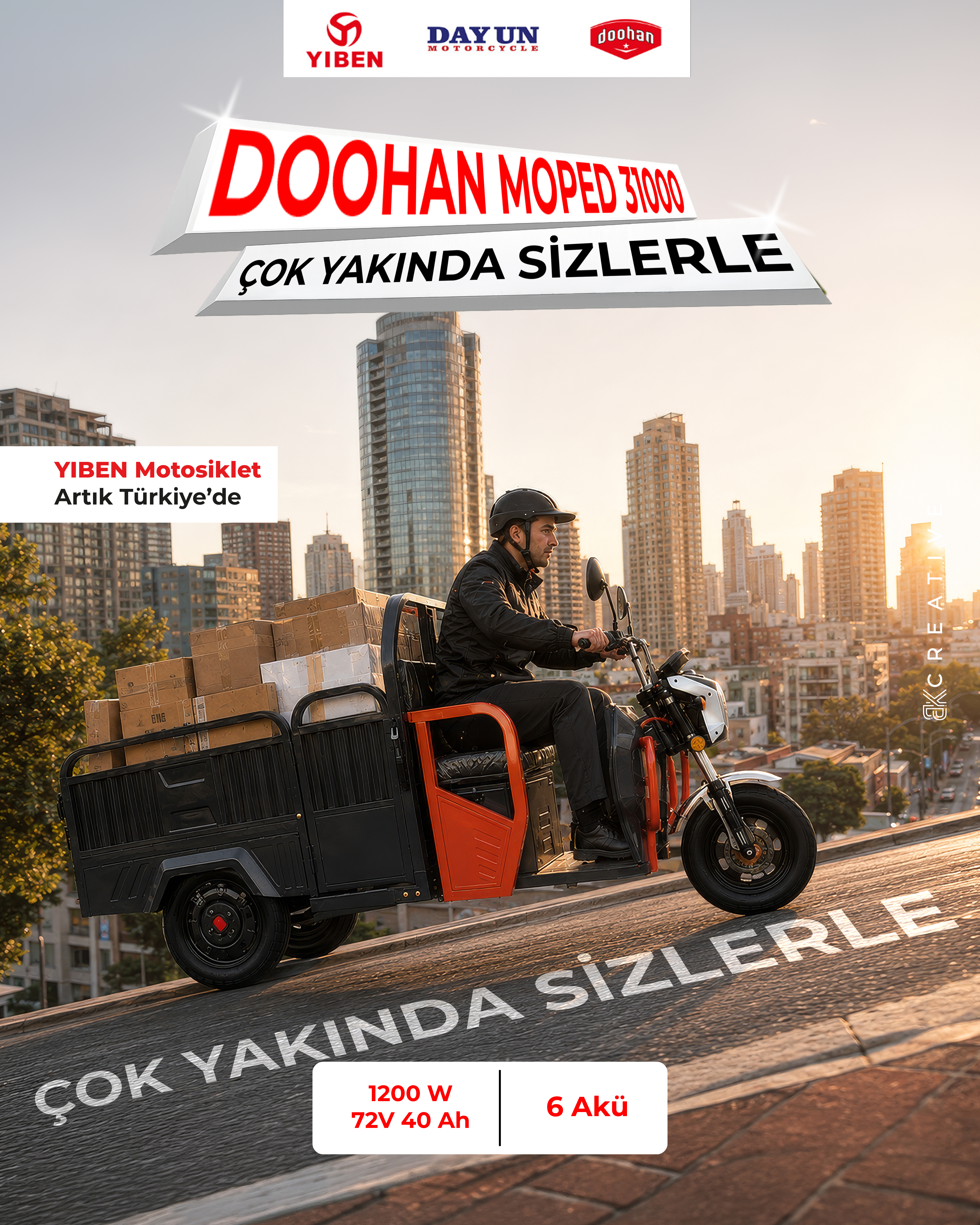 DOOHAN MOPED 3100